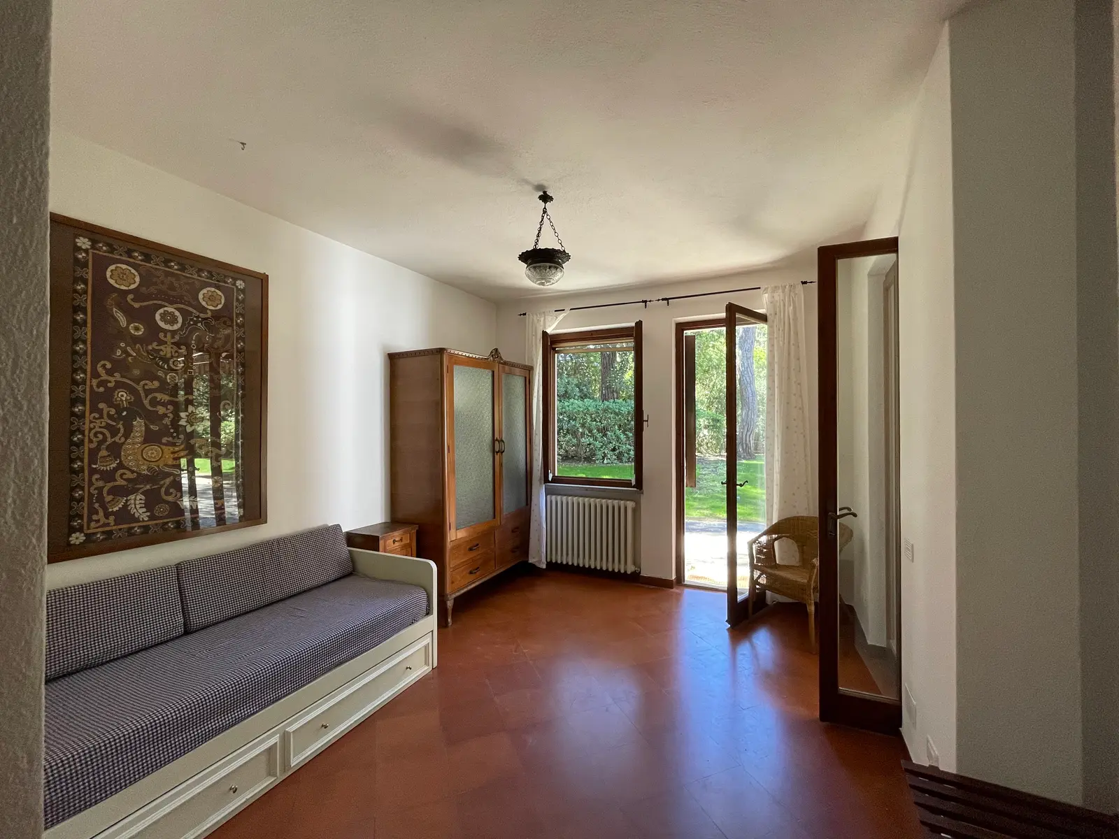 Stanza aggiuntiva con divano letto