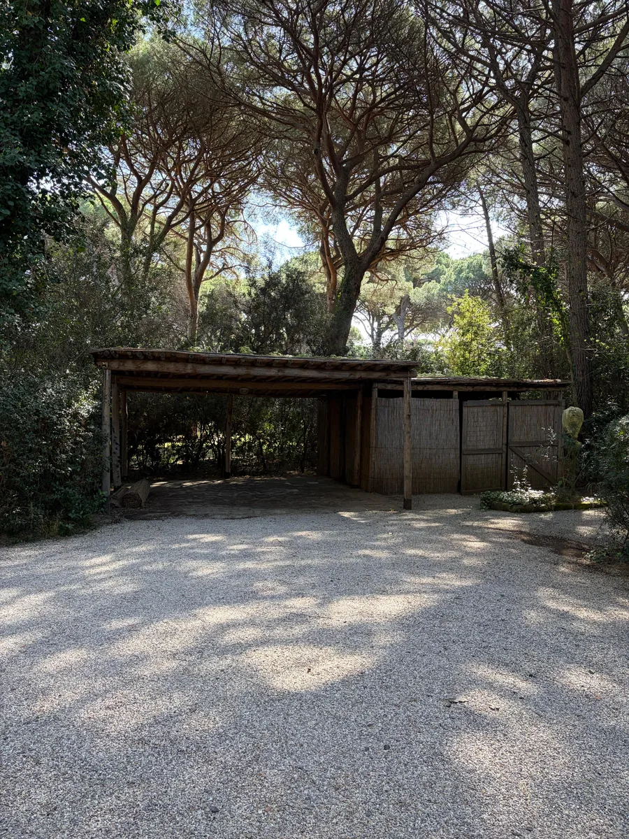 Dettaglio dell'ingresso esterno